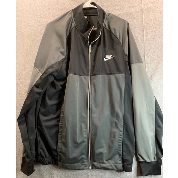 Nike Light Jacket Adult Large Full Zip Long Sleeve Shirt Mens - Picture 1 of 7